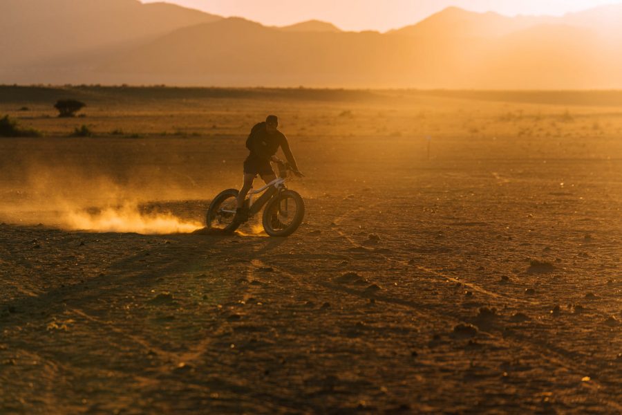 Mountainbiking in der Namib Wüste
