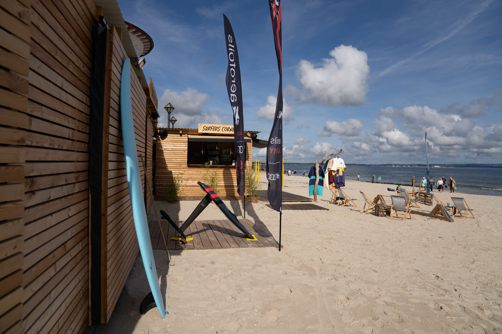 Gebäude SUP Spirit Soul Station Binz Stand Up Paddling und E-Foil